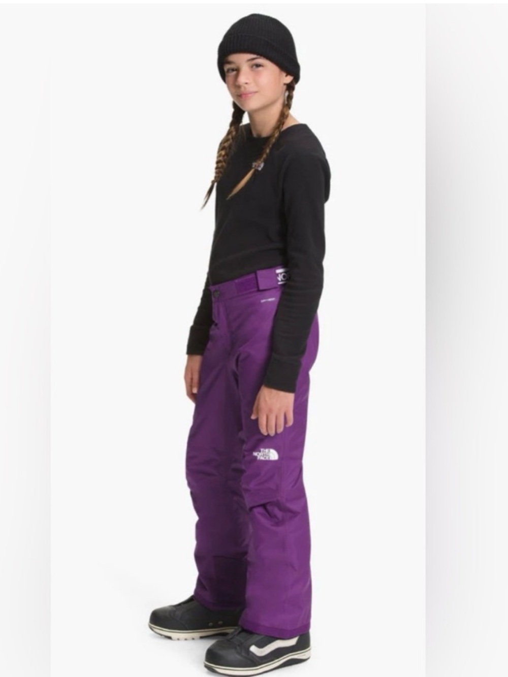 The North Face Freedom InsulatedPurple Ski Snow Pants Adjustable Kids 5